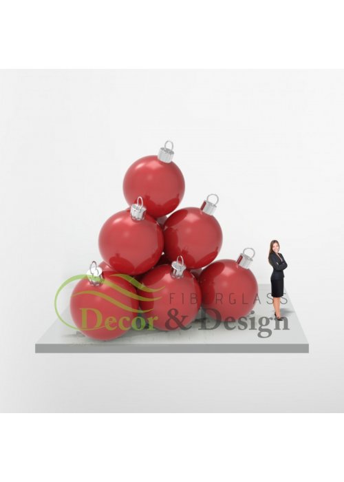 Figura dekoracyjna Piramida Bombka 100